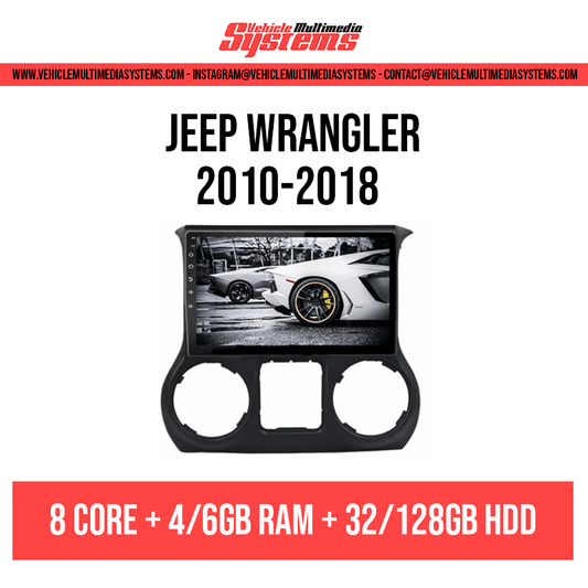 Jeep Wrangler | 2010-2018 | Android Screen