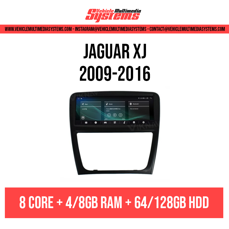 Jaguar XJ | 2009-2016 | Pantalla Android + Panel AC 