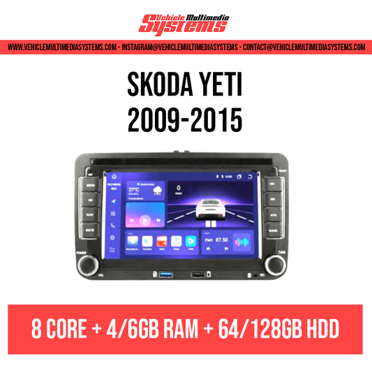Skoda Yeti | 2009-2015 | Pantalla Android