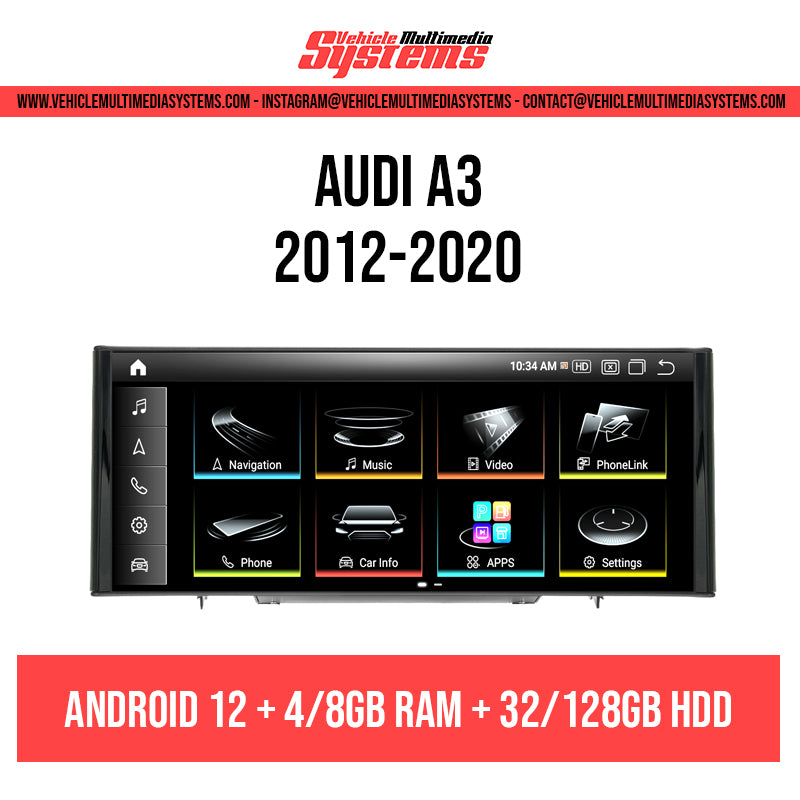 audi a3 android screen retrofit from Vehicle Multimedia Systems