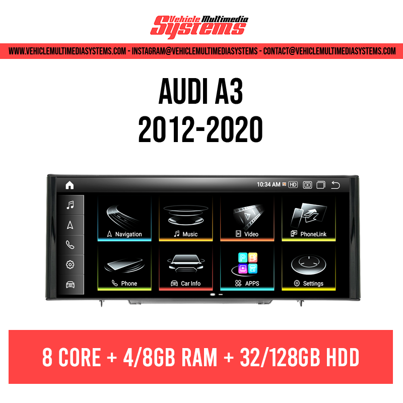 Audi A3 | 2012-2020 | Pantalla Android