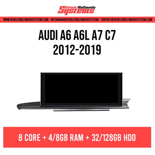Audi A6 A6L A7 C7 RS6 | 2012-2019 | Pantalla de Android
