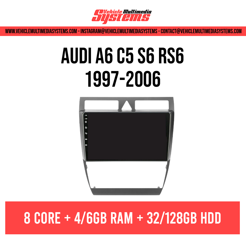 Audi A6 C5 S6 RS6 | 1997-2006 | Android Screen