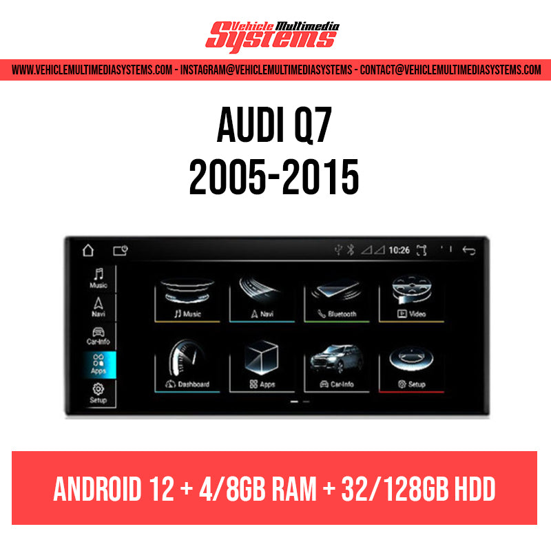audi q7 android screen retrofit from Vehicle Multimedia Systems