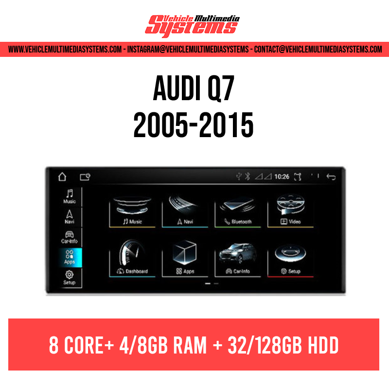 Audi Q7 | 2005-2015 | Android Screen