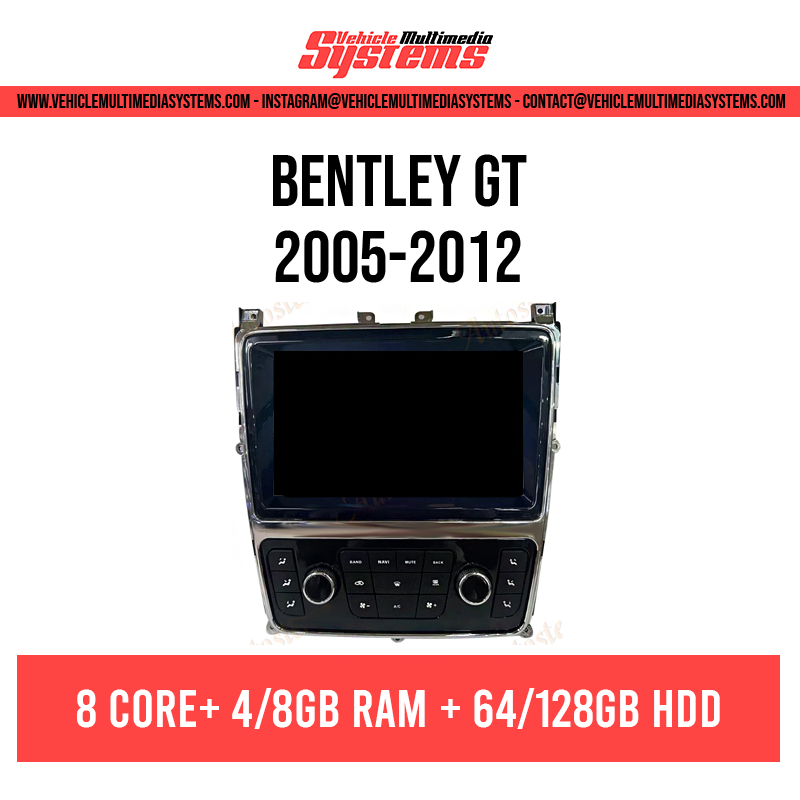 Bentley GT | 2005-2012 | Android Screen