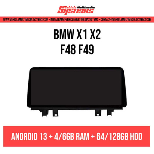BMW X1 X2 | F48 F49 | Pantalla Android | NBT, EVO