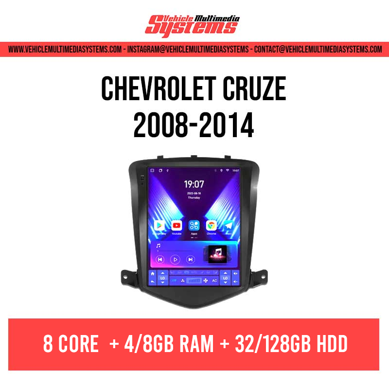 Chevrolet Cruze | 2008-2014 | Android Screen