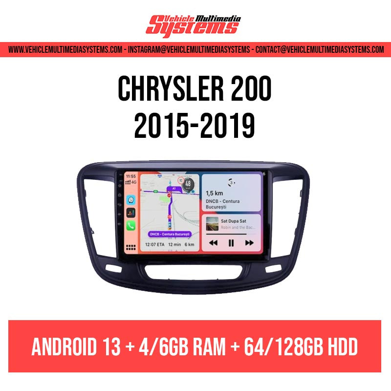 Chrysler 200 | 2015-2019 | Pantalla Android