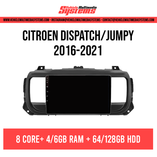 Citroen Dispatch/Jumpy | 2016-2021 | Android Screen