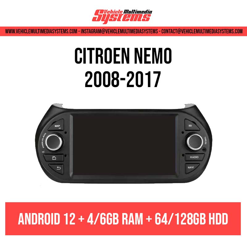 Citroen Nemo | 2008-2017 | Pantalla Android