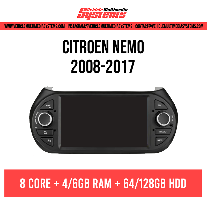 Citroen Nemo | 2008-2017 | Pantalla Android