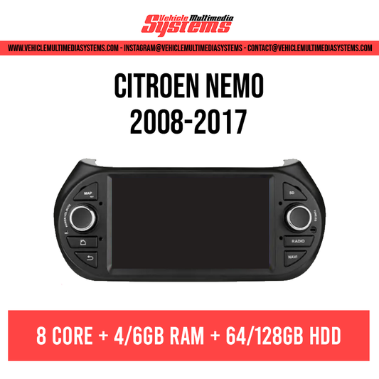 Citroen Nemo | 2008-2017 | Android Screen