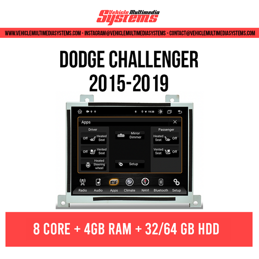 Dodge Challenger | 2015-2019 | Android Screen