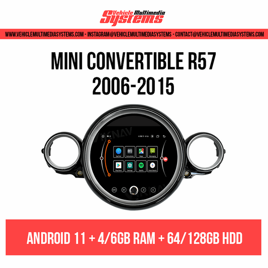 MINI Convertible (R Series) | 2006-2015 | Android Screen VMS