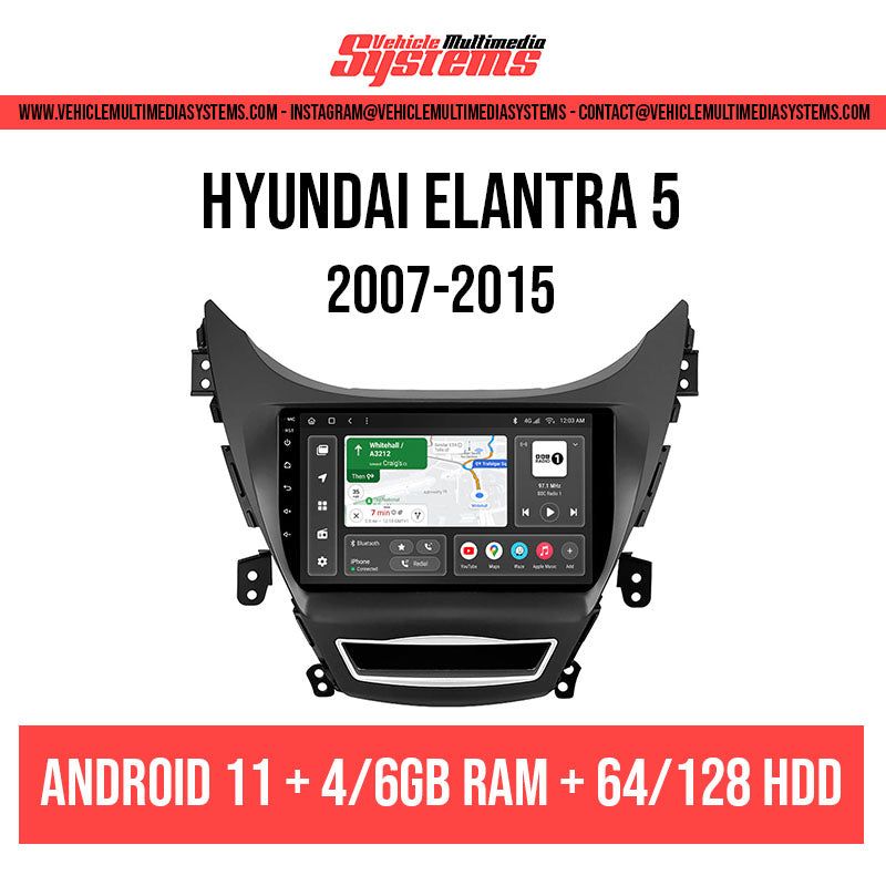 Hyundai Elantra 5 | 2007-2015 | Pantalla Android