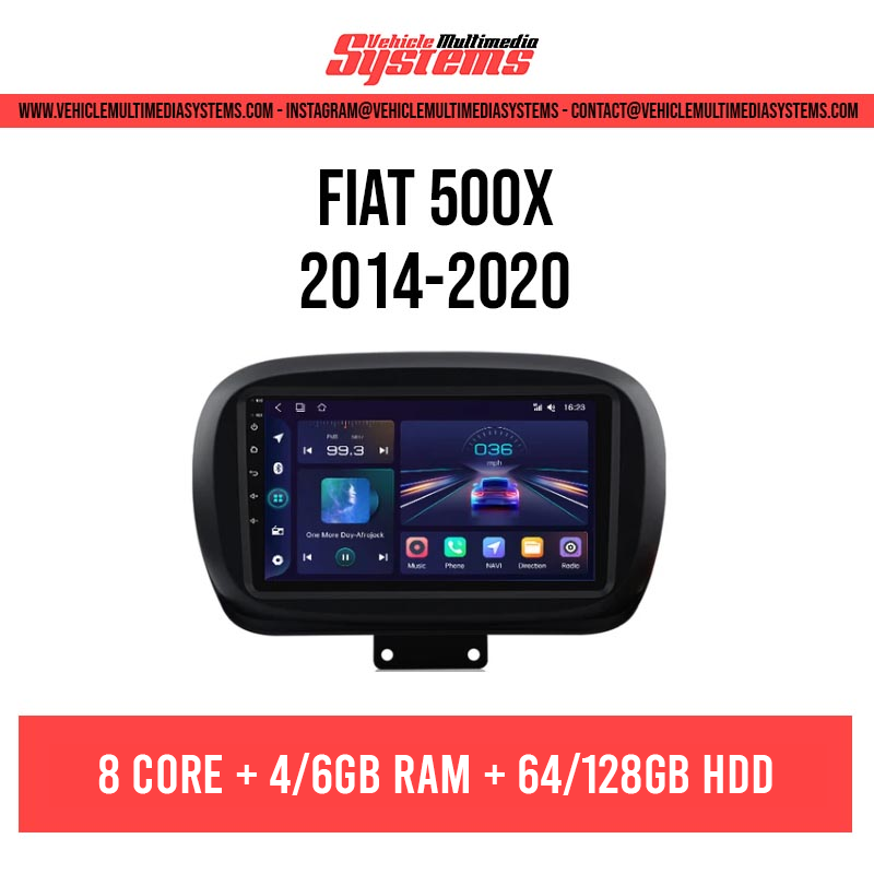 Fiat 500X | 2014-2020 | Android Screen