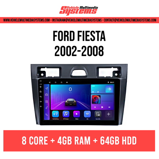 Ford Fiesta | 2002-2009 | Android Screen