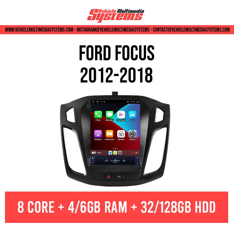 Ford Focus | 2012-2018 | Pantalla Android | Estilo Tesla