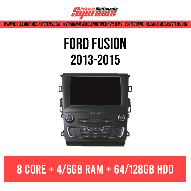 Ford Fusion | 2013-2015 | Android Screen
