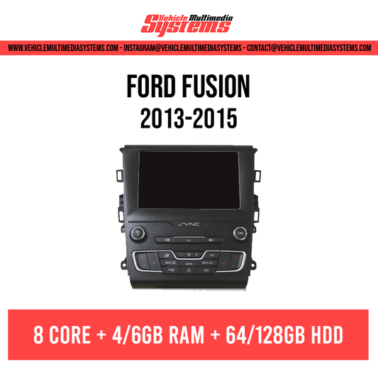 Ford Fusion | 2013-2015 | Android Screen