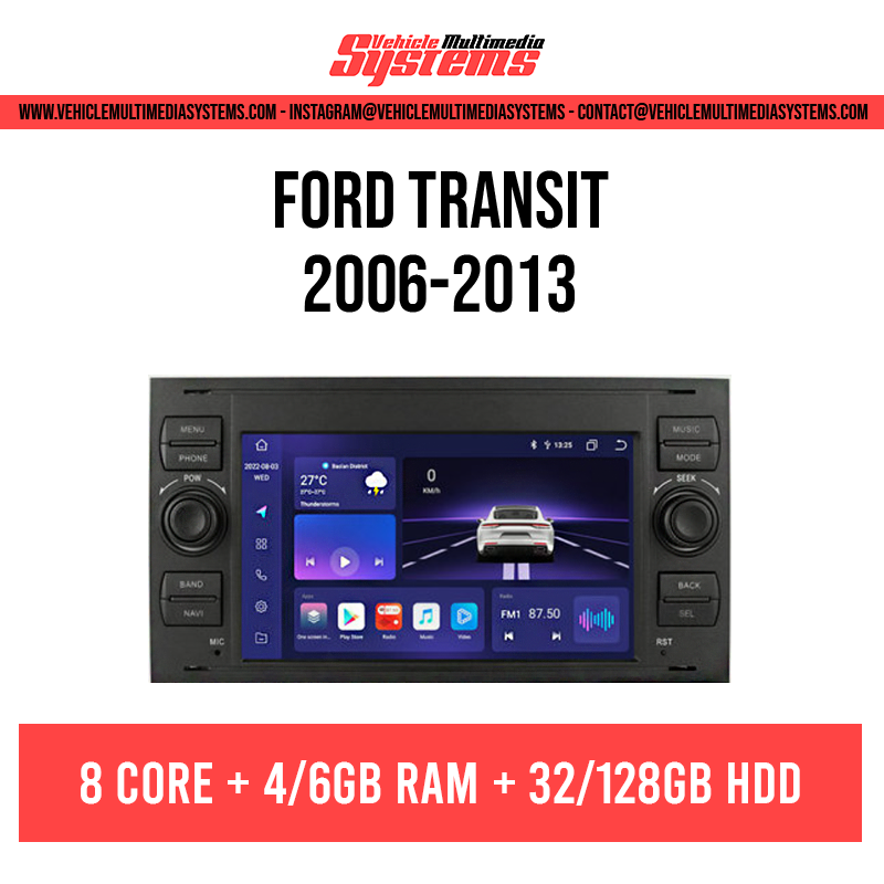Ford Transit | 2006-2013 | Pantalla Android