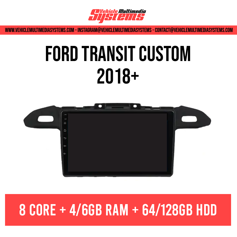 Ford Transit Custom | 2018+ | Android Screen