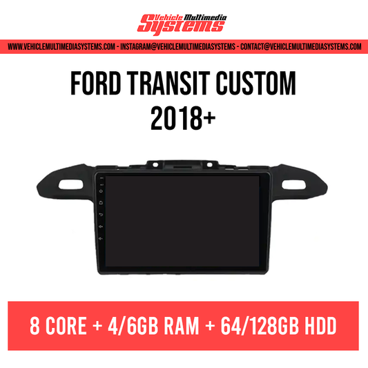 Ford Transit Custom | 2018+ | Android Screen