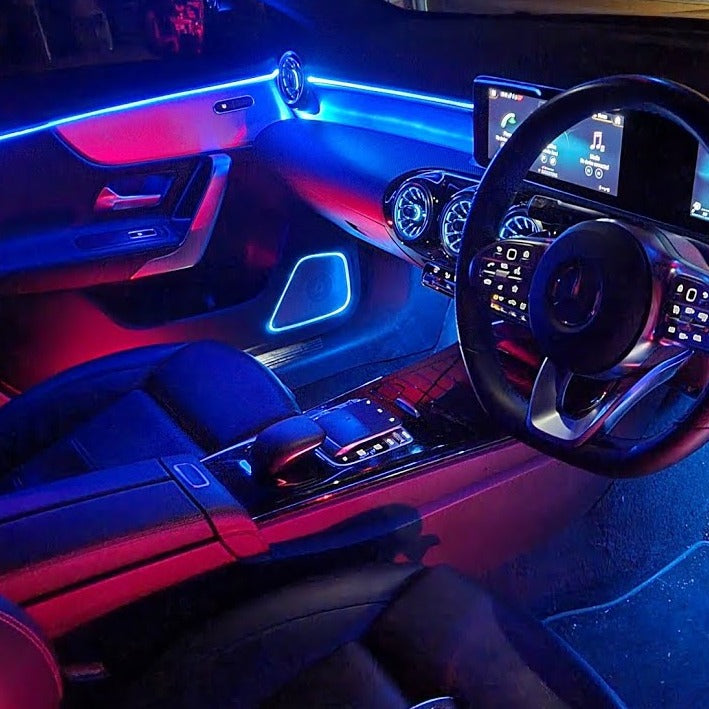 Iluminación Ambiental Mercedes Benz Clase A W177, CLA C118, 2018