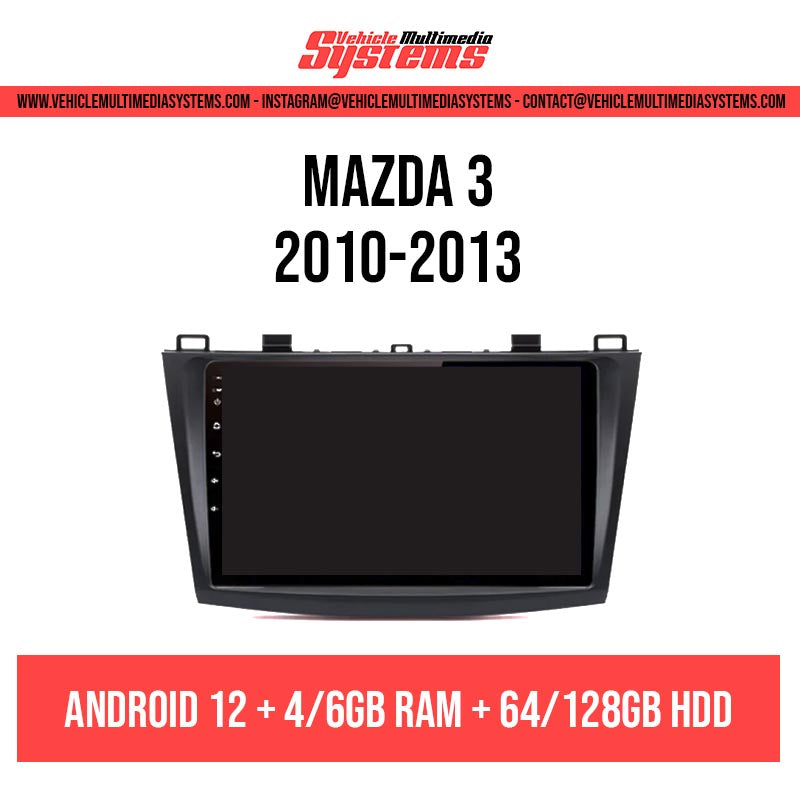 Mazda 3 | 2010-2013 | Android Screen