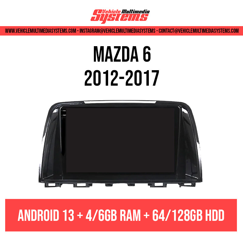 Mazda 6 | 2012-2017 | Pantalla Android