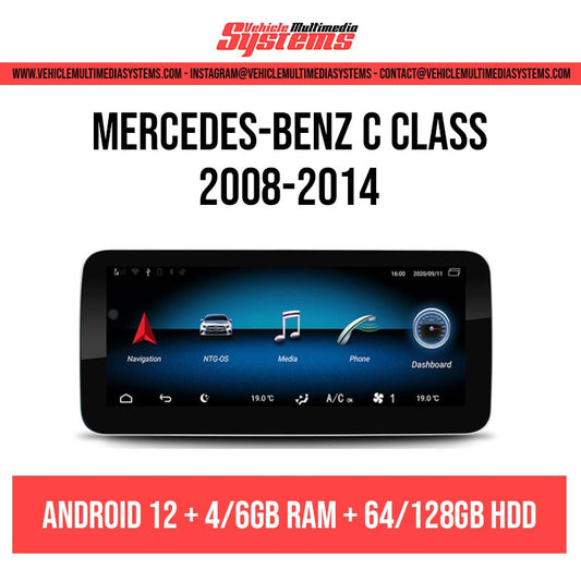 Mercedes-Benz Clase C | 2008-2014 | Pantalla Android