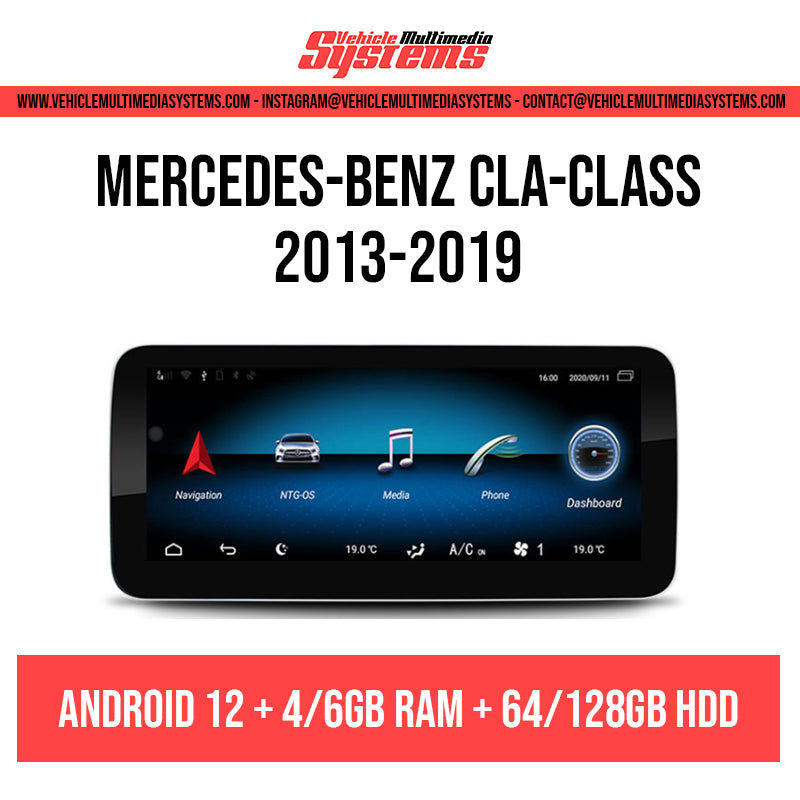 Mercedes benz cla class android screen retrofit from Vehicle Multimedia Systems