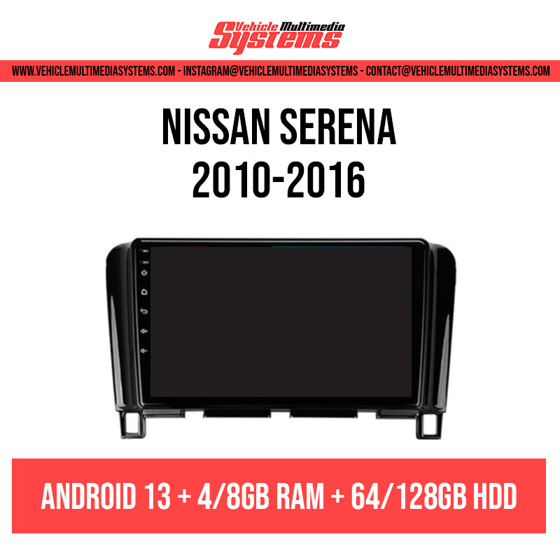Nissan serena android screen retrofit from Vehicle Multimedia Systems