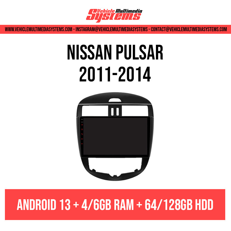 Nissan tiida pulsar android screen retrofit from Vehicle Multimedia Systems