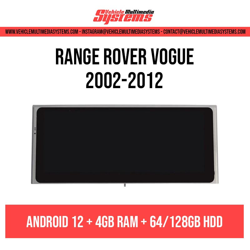 Range Rover Vogue | 2002-2012 | Pantalla Android + Panel de aire acondicionado 