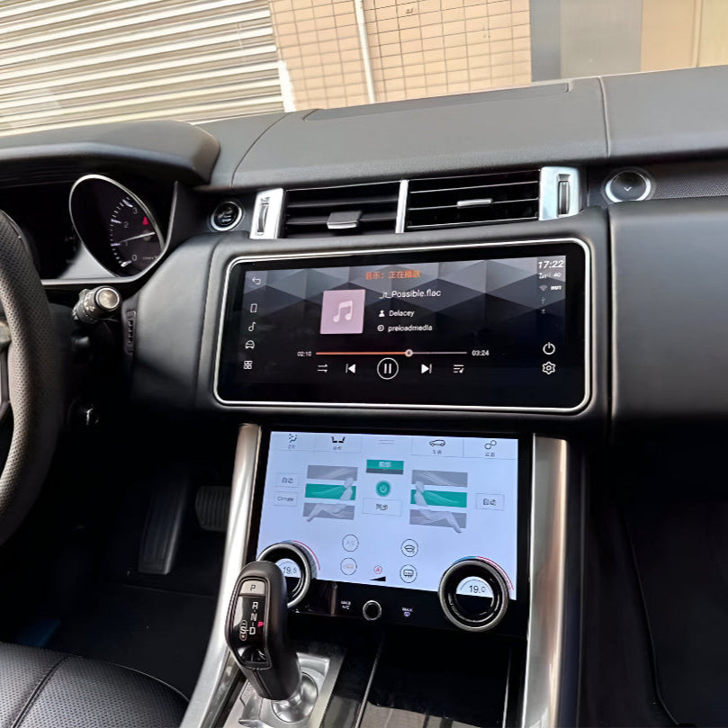 range rover sport flip screen