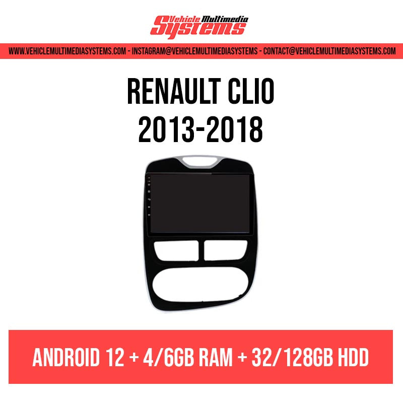 Renault Clio | 2013-2018 | Android Screen– Vehicle Multimedia Systems