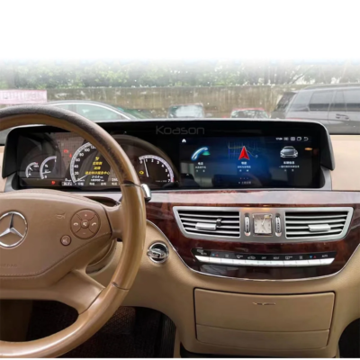 Mercedes-Benz S Class | 2006-2017 | Dual Screen Bundle (Digital Dashboard + Android Screen)