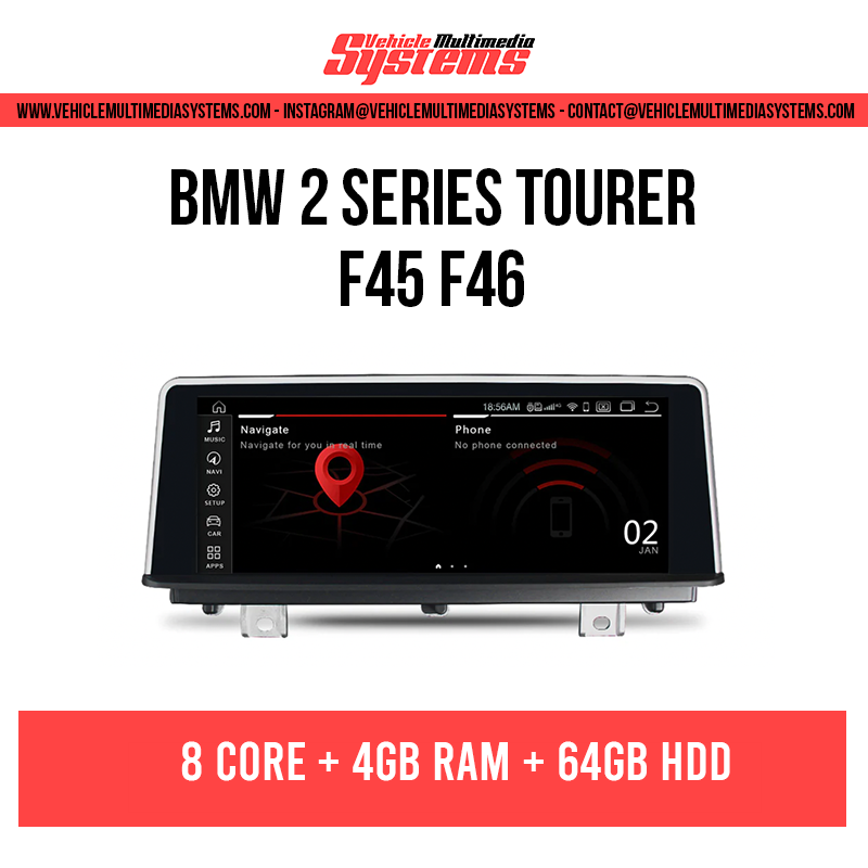 BMW 2 Series Tourer | F45 F46 | Android Screen | NBT, EVO