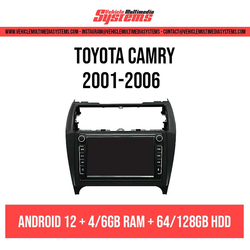 Toyota Camry | 2011-2017 | Pantalla Android | Versión para EE. UU.