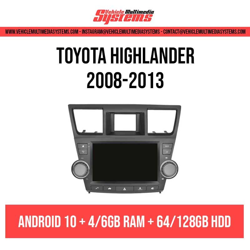 Toyota Highlander | 2008-2013 | Pantalla Android