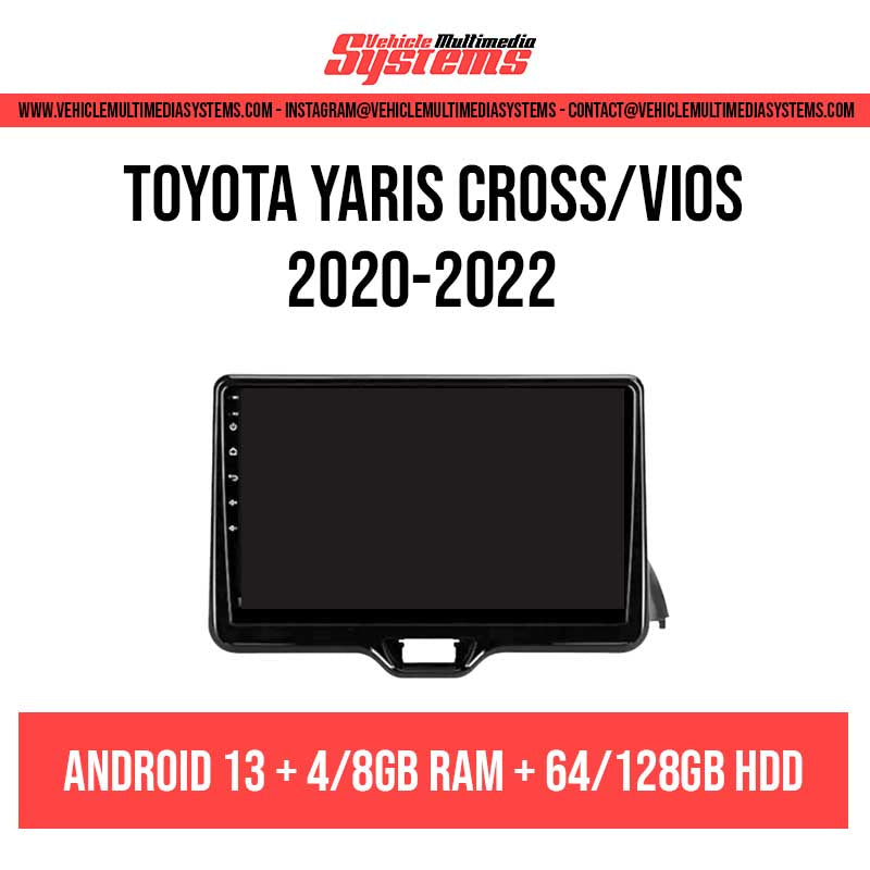 Toyota Yaris Cross/Vios | 2020-2022 | Pantalla Android | Volante a la izquierda