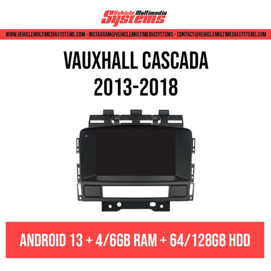Vauxhall Cascada | 2013-2018 | Android Screen