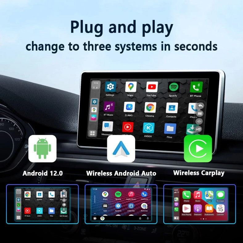 Android System AI Box | For Cars with OEM Wired Apple
