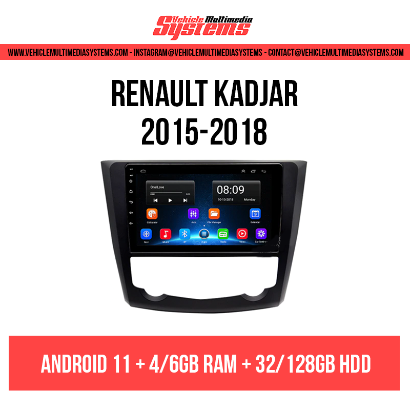 Renault Kadjar | 2015-2018 | Android Screen VMS
