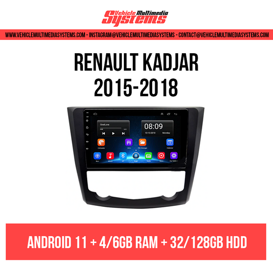 Renault Kadjar | 2015-2018 | Android Screen VMS