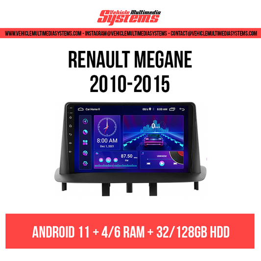 Renault Megane | 2010-2015 | Android Screen VMS