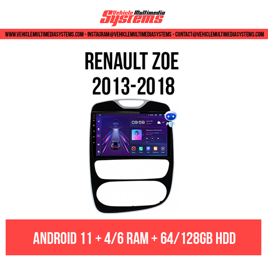 Renault Zoe | 2013-2018 | Android Screen VMS