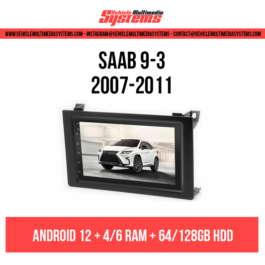 Saab 9-3 93 | 2007-2011 | Android Screen VMS